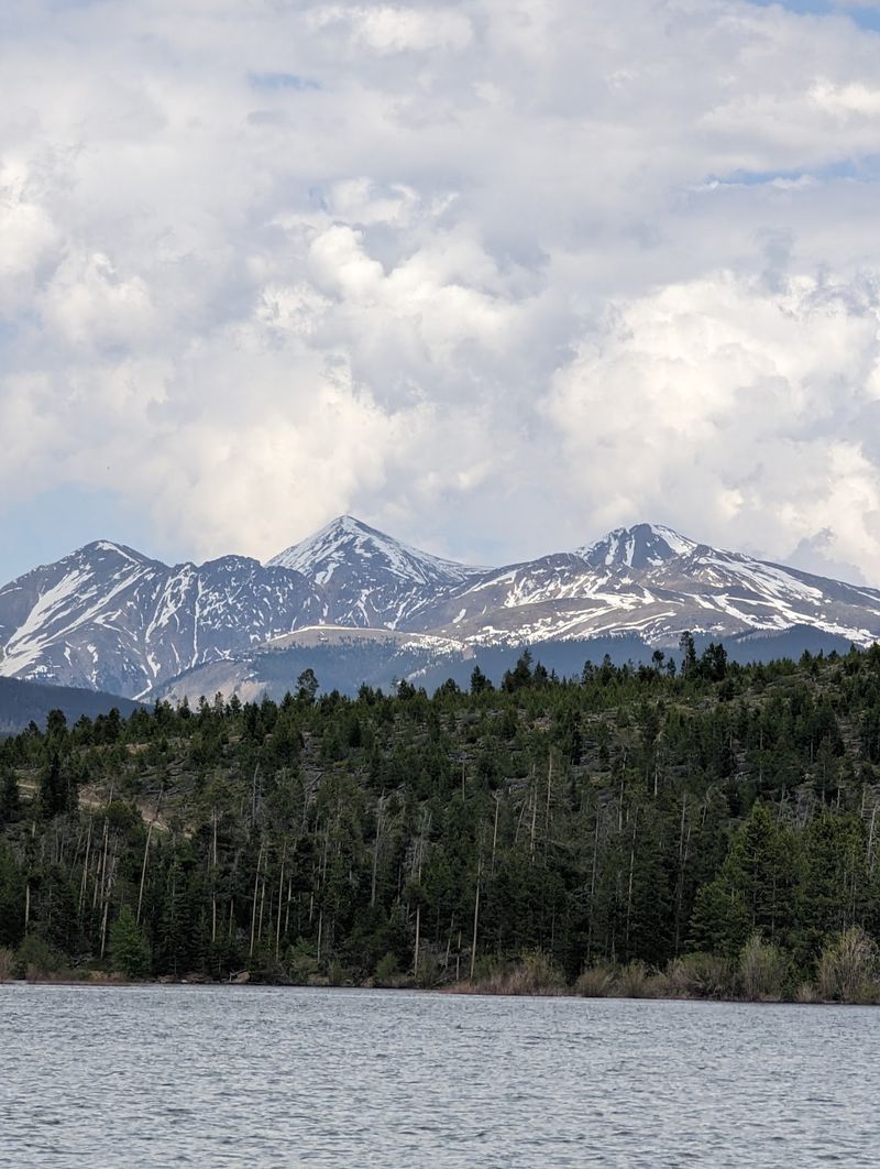 Count The Famous Peaks Lining Up Around The Water