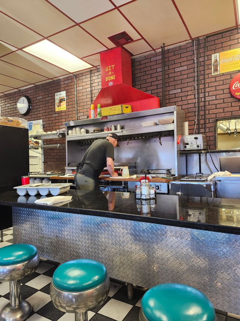 Counter Seating Keeps The Old-School Feel Alive