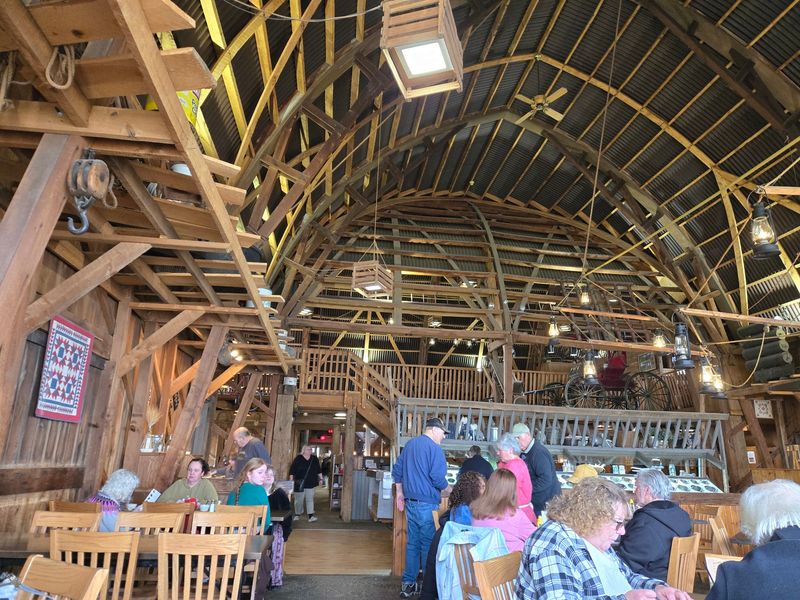 Country Cooking Inside A Real Converted Barn