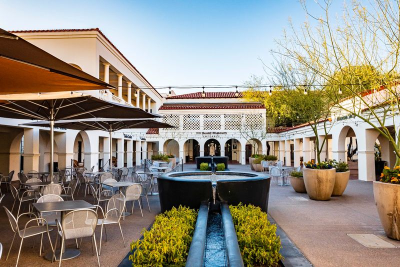 Courtyard Calm and the Museum Café