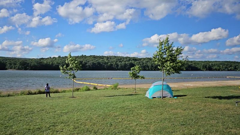 Yellow Creek State Park Beach, Penn Run Area