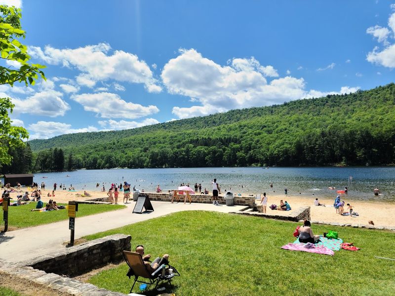 Cowans Gap State Park Beach, Fort Loudon, Pennsylvania