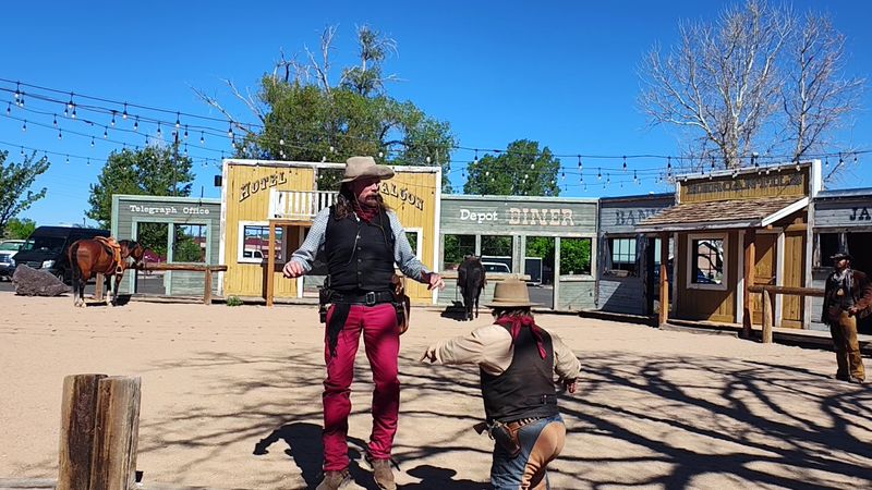 Cowboys, Music, and a Playful Robbery