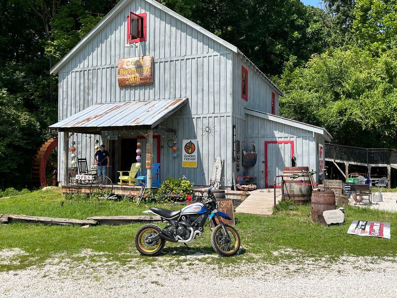 Cox’s Rivertown Mill supplies the visual hook—but not the restoration story
