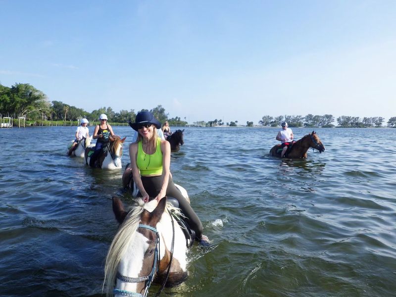 Cponies Beach Horseback Rides, Bradenton