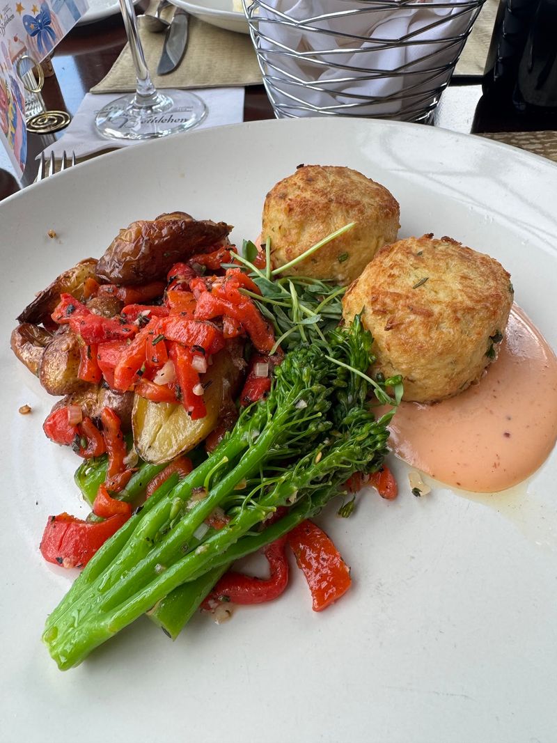 Crab Cakes That People Order Before Reading The Menu