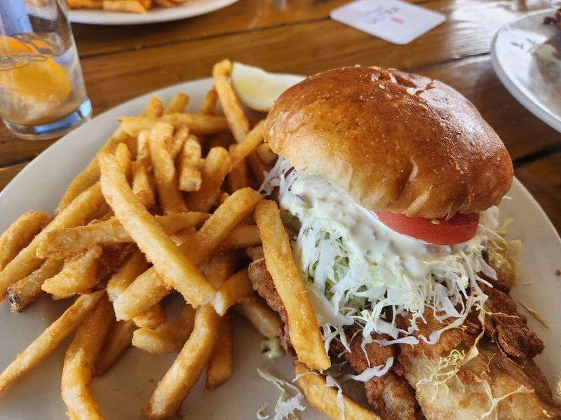 Blackened Triggerfish And Fish Sandwiches