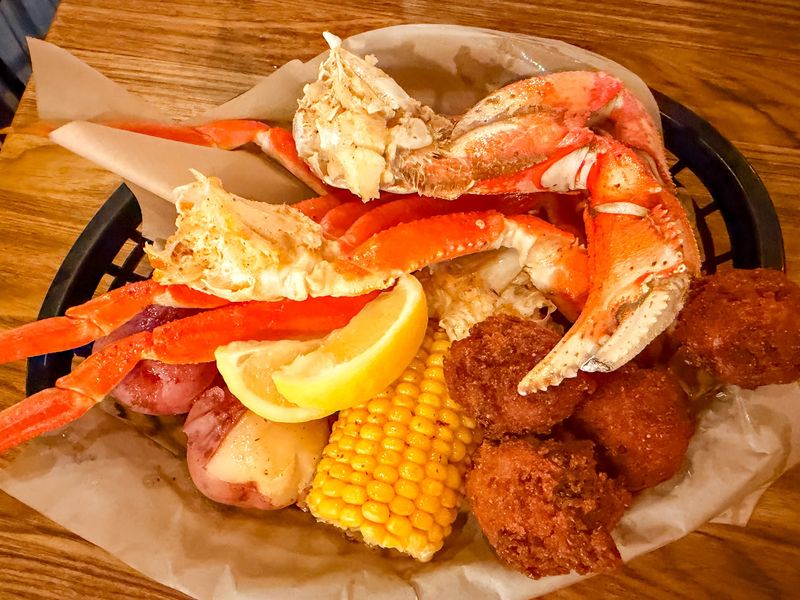 Crab Legs And Fresh Gulf Seafood