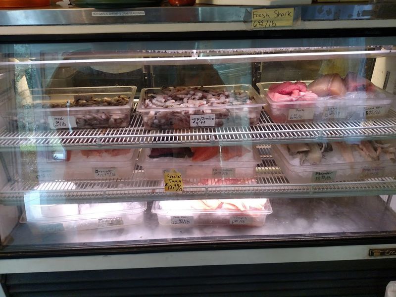 The Market Carries A Wide Variety Of Fresh Seafood