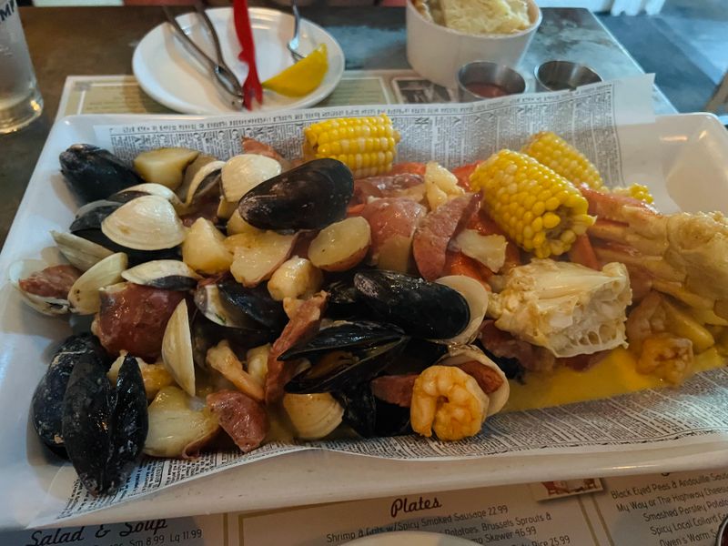 Lowcountry boil with Florida swagger