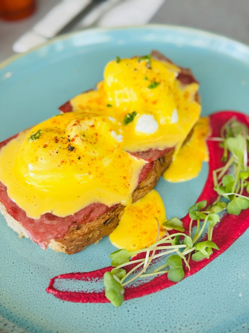 Spam-And-Egg Breakfast Plate