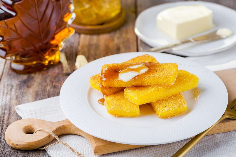 Cornmeal Mush with Maple