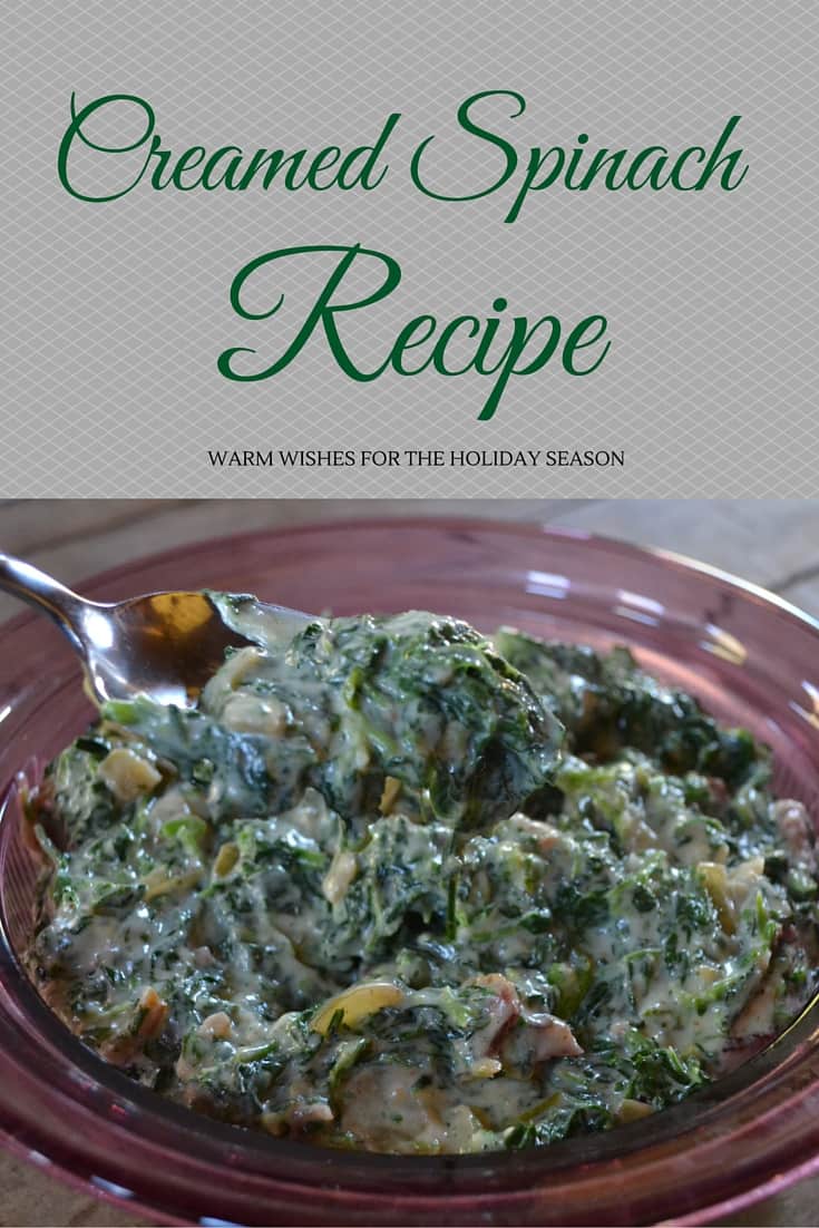 cream spinach side dish steakhouse