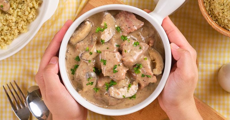 Melt-in-Your-Mouth Beef Stroganoff