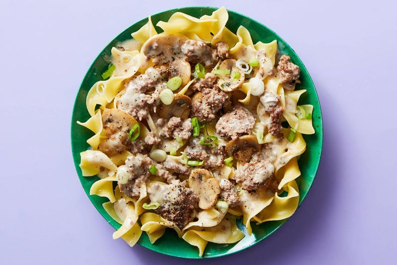 Savory Beef Stroganoff