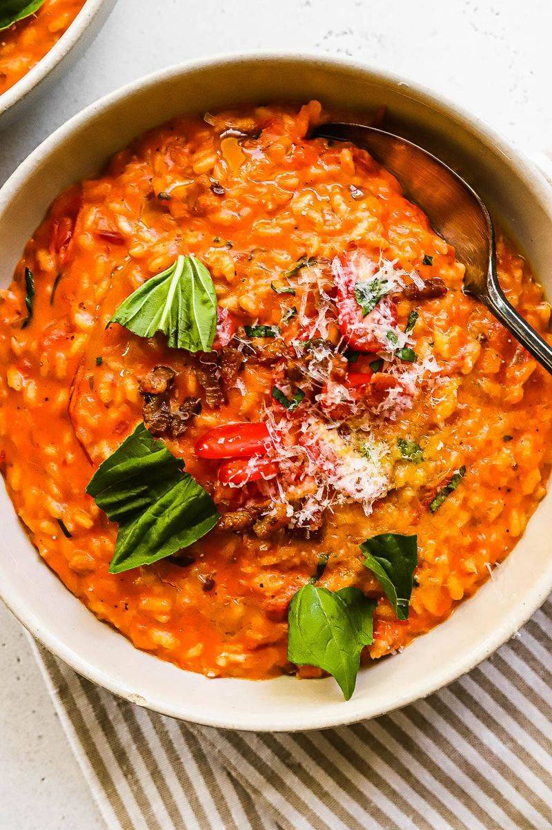 Vegetable Soup Risotto