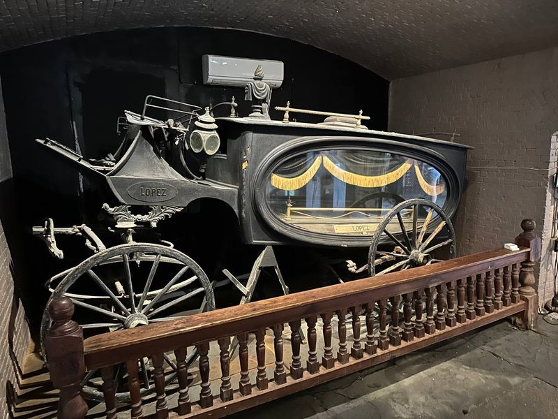Creepy Artifacts And A Casket Carriage Creepy Artifacts And A Casket Carriage