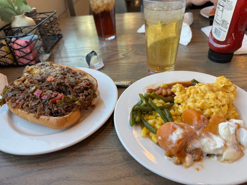 The Made-To-Order Grill Station Includes Breakfast And Lunch Items