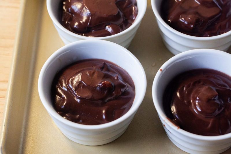 Silky Chocolate Pudding From Scratch