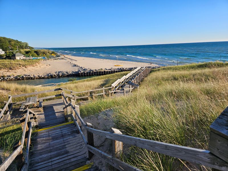 The Lakeside Boardwalk With Serious New England Energy