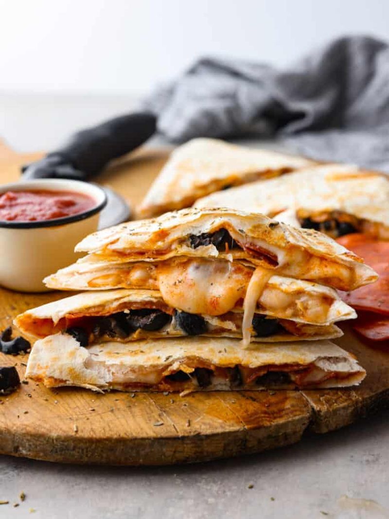 Pizza Quesadillas