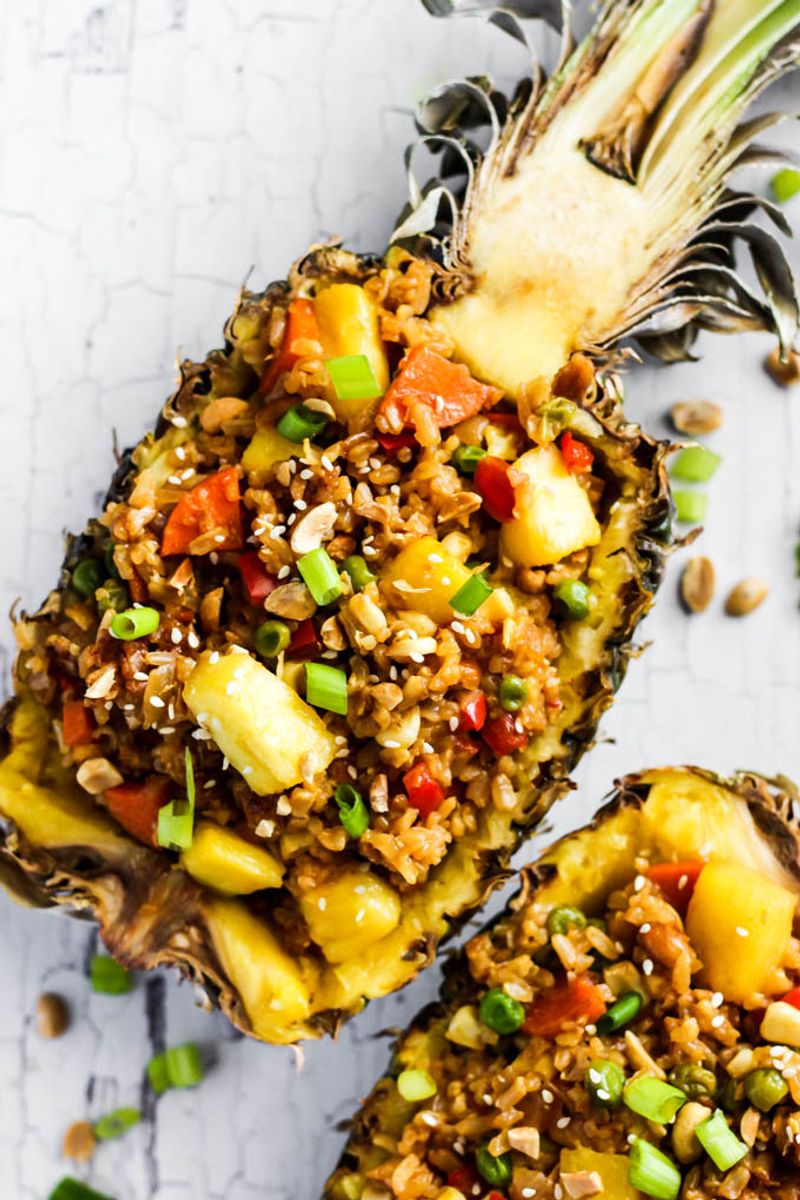 Thai-Inspired Pineapple Fried Rice