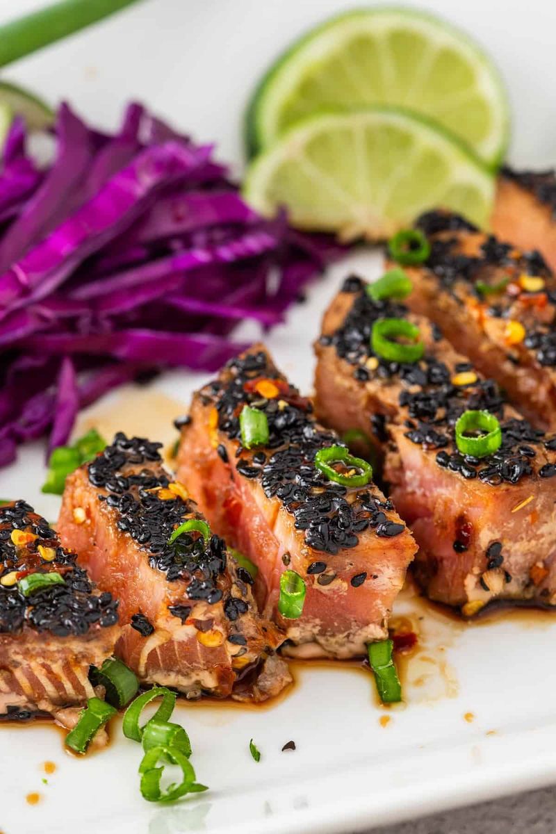 Seared Tuna with Soy & Chiles: Vibrant Flavor Explosion
