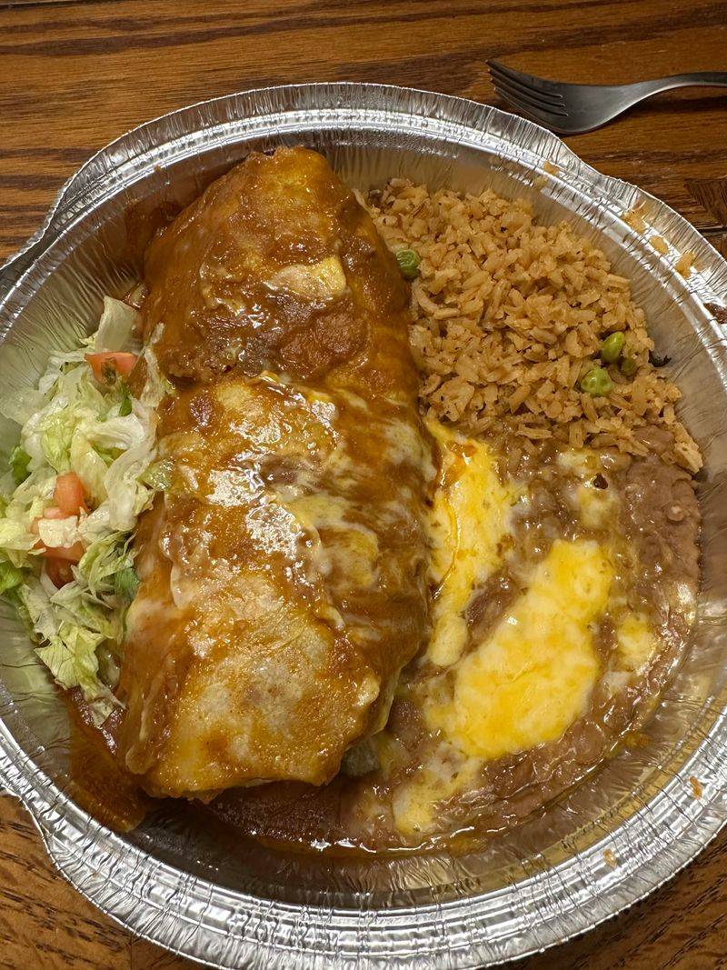 Green Pork Chili Chimichanga Worth Writing Home About