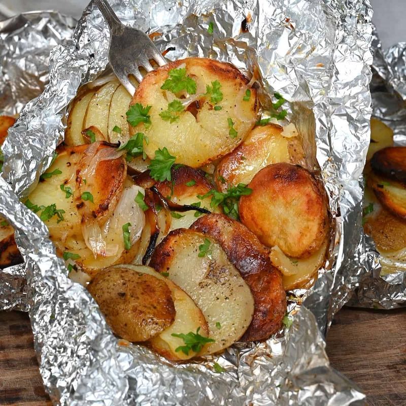 Zesty Grilled Potato Packets