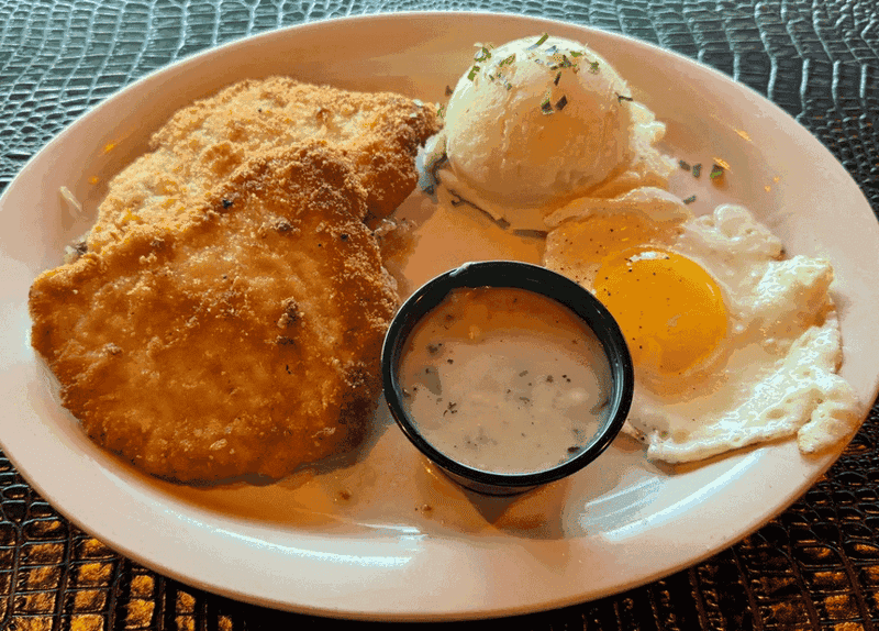 Crispy Schnitzel Cooked To Order Crispy Schnitzel Cooked To Order