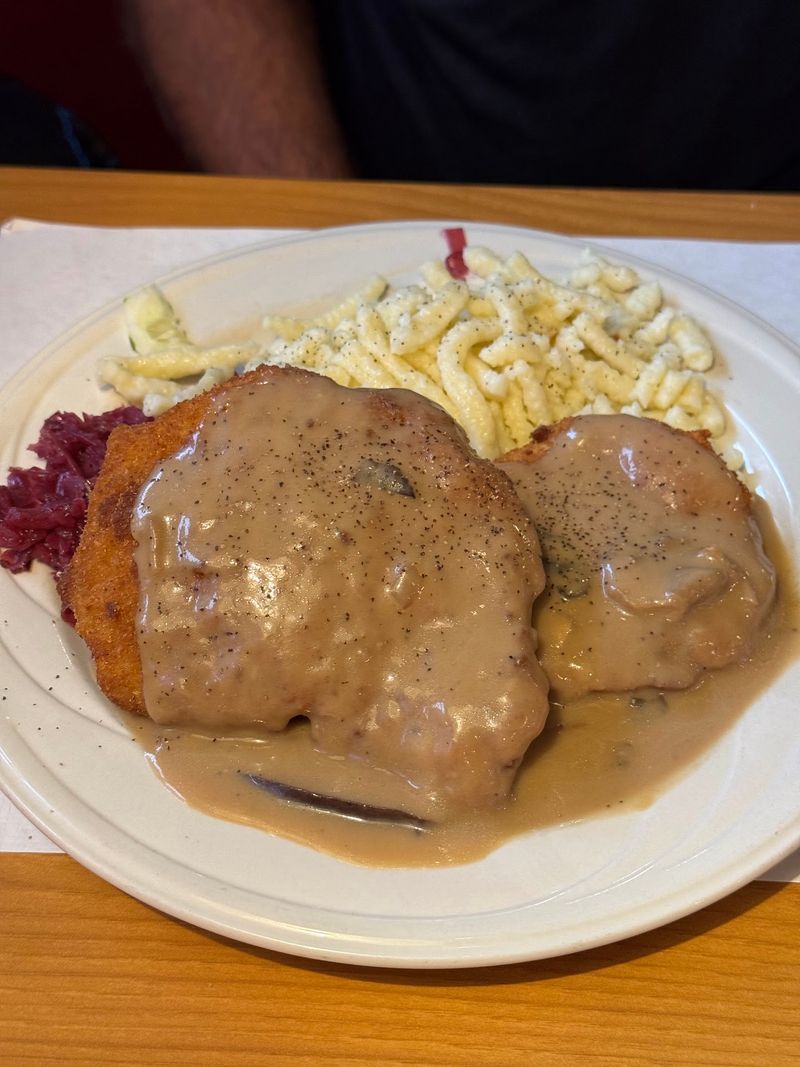Crispy Schnitzel - The Star Of The Menu