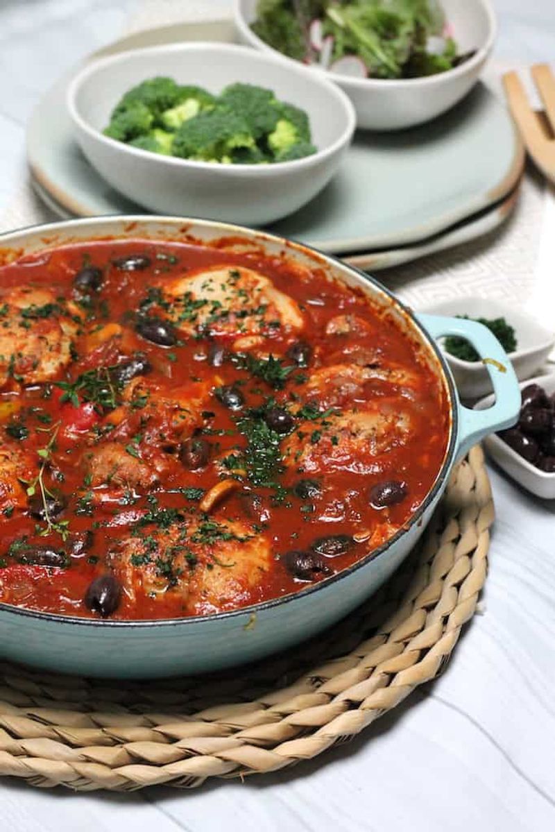 Rustic Chicken Cacciatore