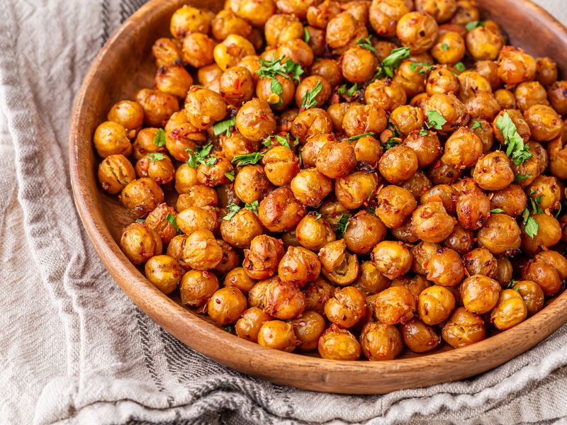 Spiced Chickpea Crunch