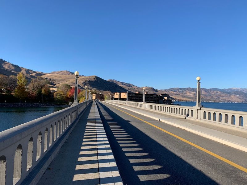 Crossing Two Bridges Over The Chelan River