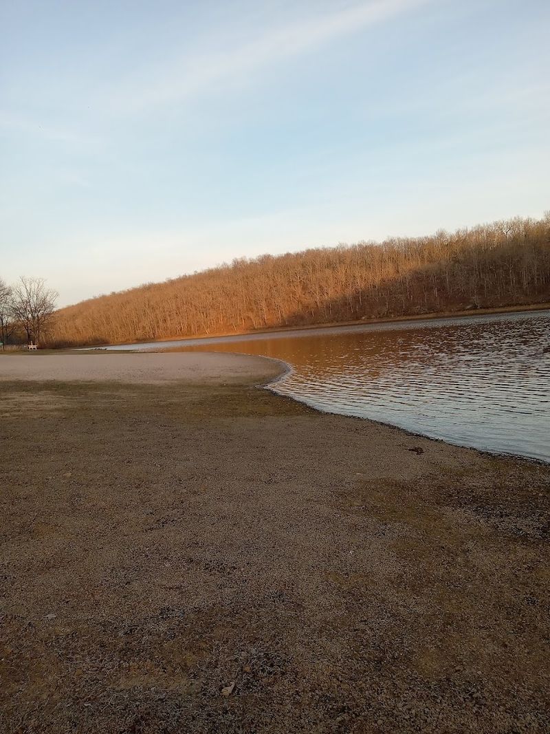 Woolly Hollow State Park Swimming Beach