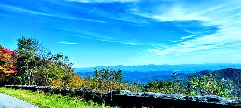 Pull Over At Bluff Mountain Overlook
