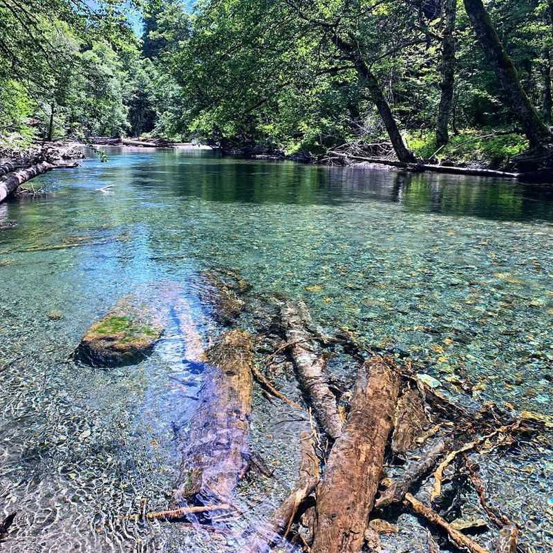 Crystal-Clear Waters Along The Route