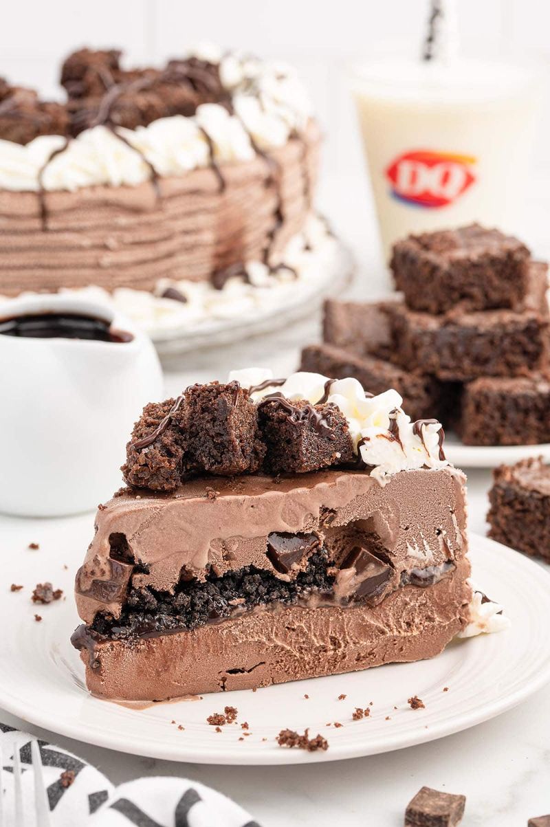 DQ Choco Brownie Extreme Cake: Chocolate Overload