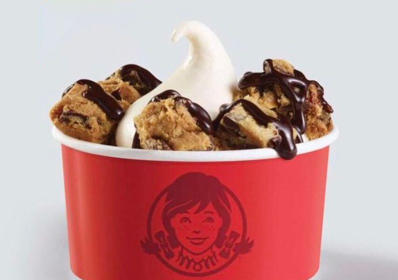Wendy's Chocolate Frosty Cookie Sundae