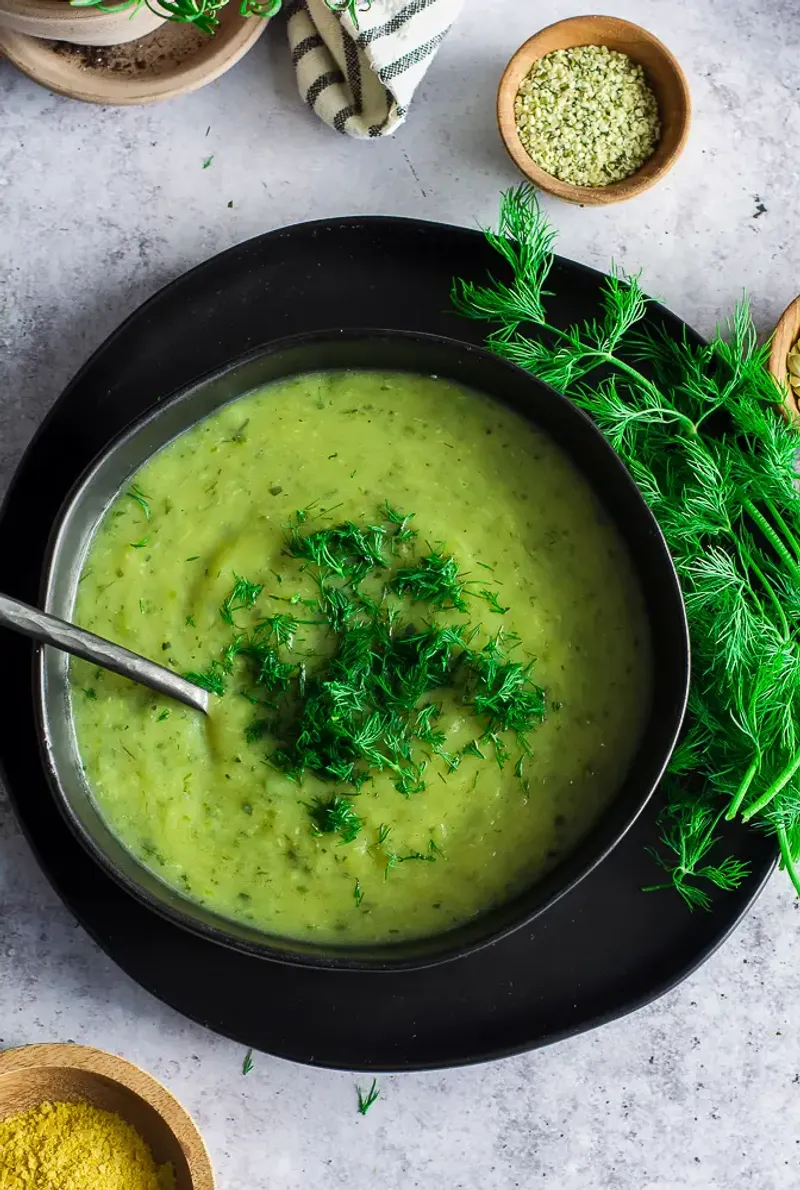 Velvety Zucchini Soup For Chilly Evenings