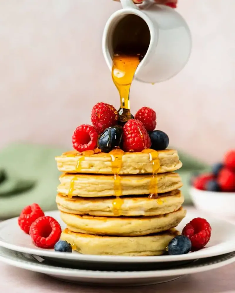 Fluffy American Pancakes