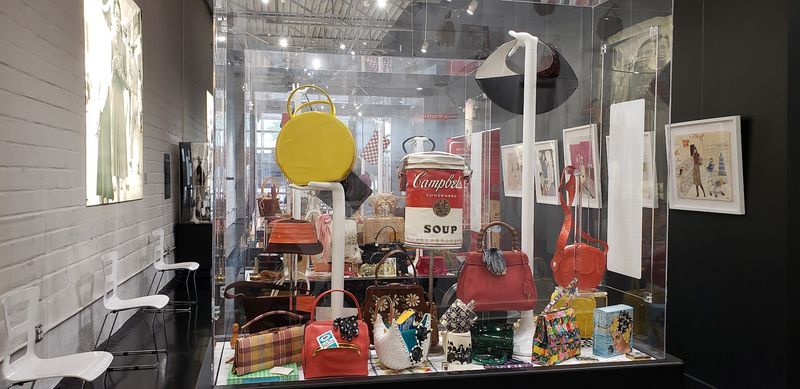 Decades Displayed Behind Glass
