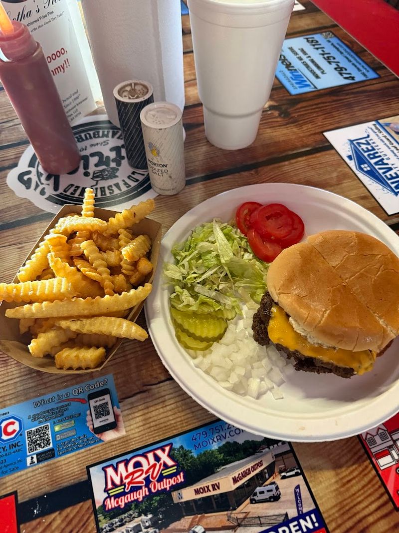 No Frills Interior Focused Entirely On The Food