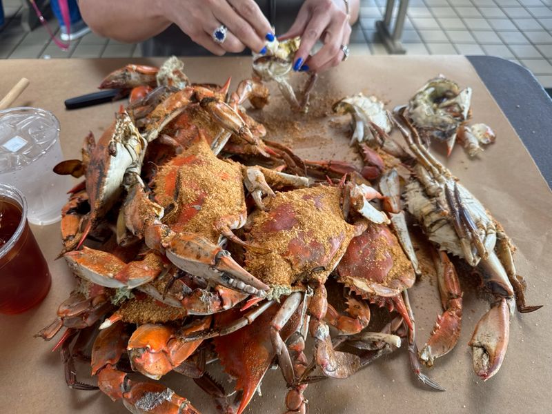 The Menu That Means Business About Maryland Seafood