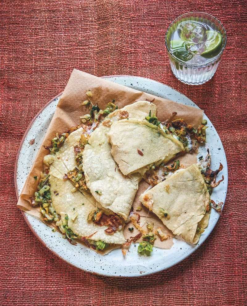 Saguaro Blossom Quesadilla