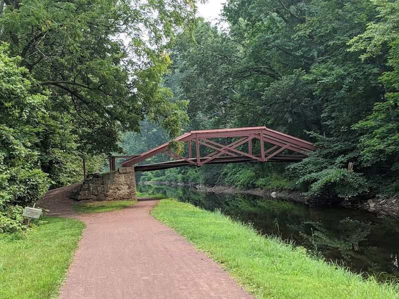Delaware Canal State Park Towpath, Upper Black Eddy, Pennsylvania