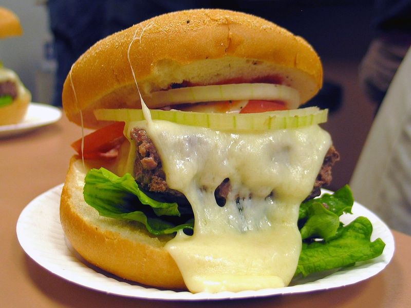 Connecticut's Steamed Cheeseburger