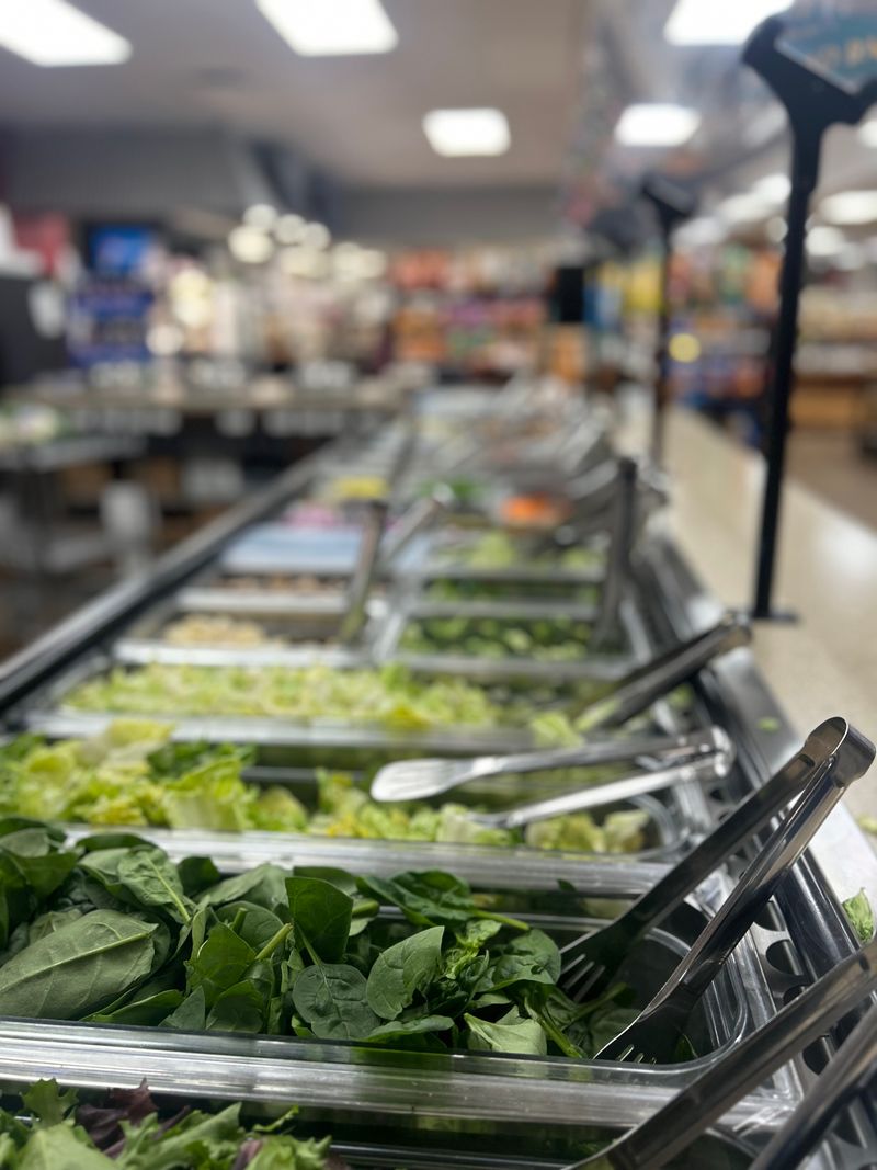Salad Bar, Soups, And Hot Foods