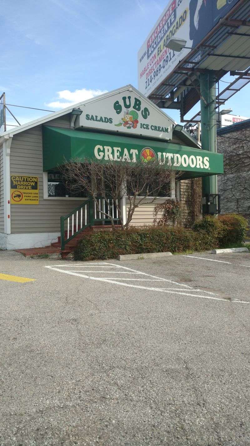 The Great Outdoors Sub Shop