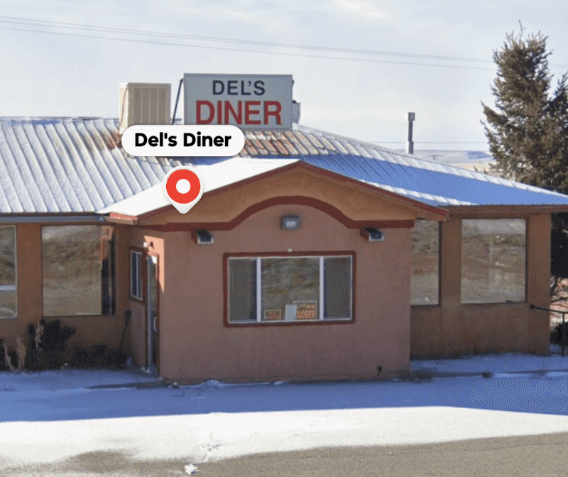 Del's Diner, Fort Garland Del's Diner, Fort Garland